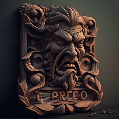 3D model Greed Corp game (STL)